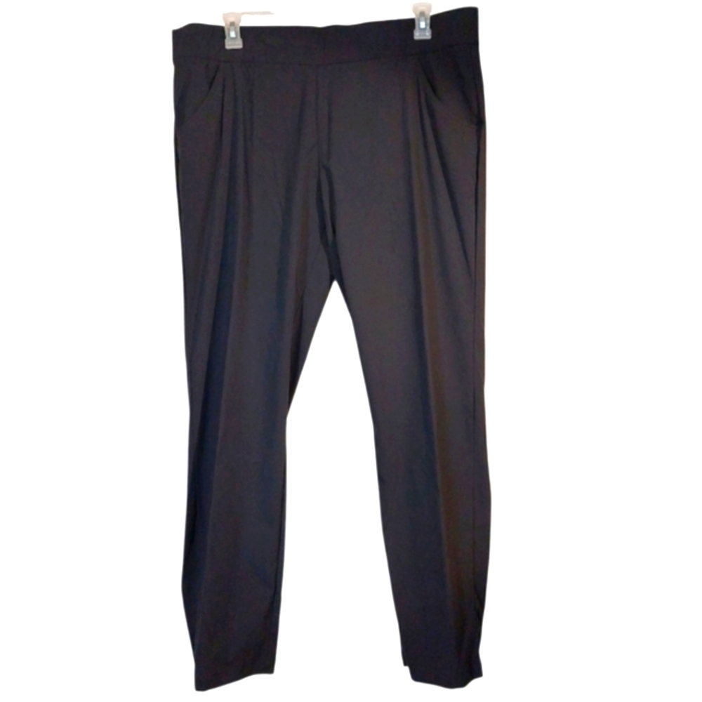 Columbia Omni Shade Black Outdoor Active Fit Pull-On Pants XXL EUC